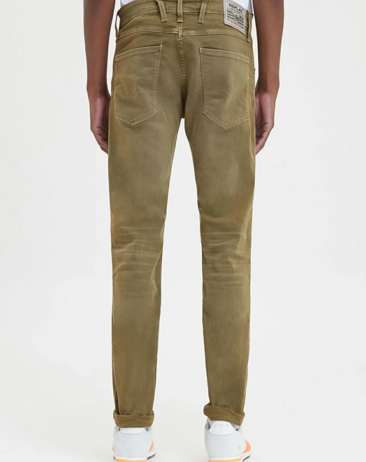 Pantalon Slim bull denim kaki