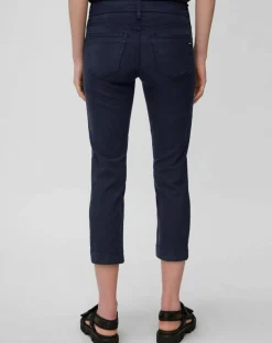 Pantalon slim crop Lulea bleu marine