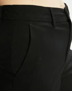 Pantalon Slim Fit fluide noir