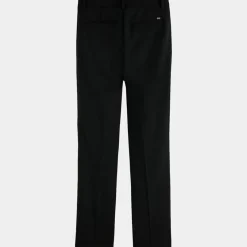 Pantalon Slim Fit fluide noir