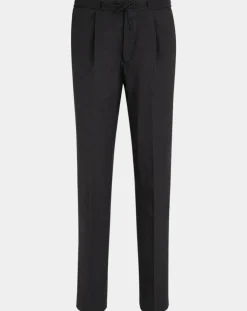 Pantalon slim Kujog bleu marine