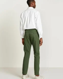 Pantalon slim Palfy kaki