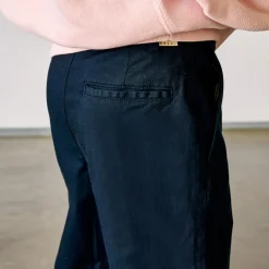 Pantalon slim Pearl en Coton mélangé bleu marine