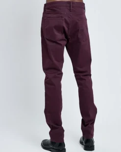 Pantalon slim Suprême Flex bordeaux