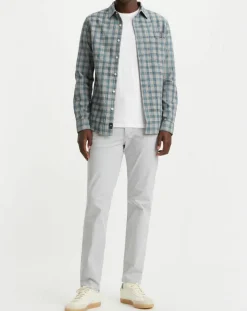 Pantalon Smart 360 Flex Alpha Khaki Slim Fit gris clair