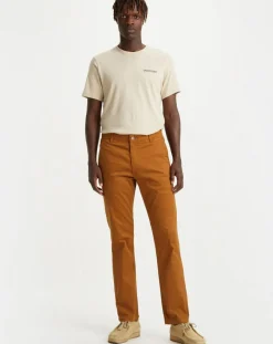 Pantalon Smart 360 Flex Alpha Slim marron clair