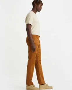 Pantalon Smart 360 Flex Alpha Slim marron clair