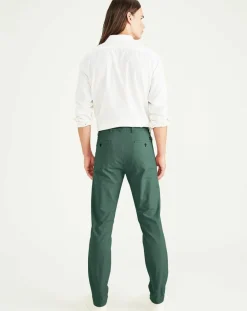 Pantalon Smart 360 Flex Chino Slim vert moyen