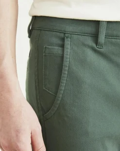 Pantalon Smart Supreme Flex Skinny vert moyen