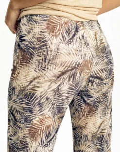 Pantalon Store indigo/beige