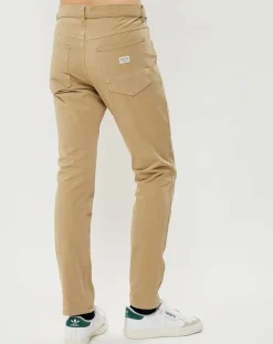 Pantalon Straight Stretch Krandy beige