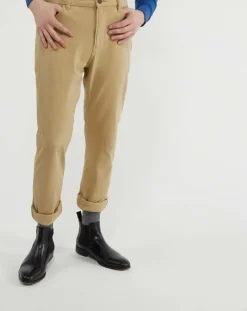 Pantalon Straight Stretch Krandy beige