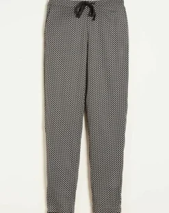Pantalon Vael à pois noir