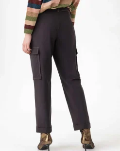 Pantalon Victoire choco/beige