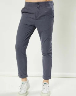 Pantalon Vitalien bleu marine