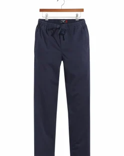 Pantalon Wonderknit Tapered bleu marine