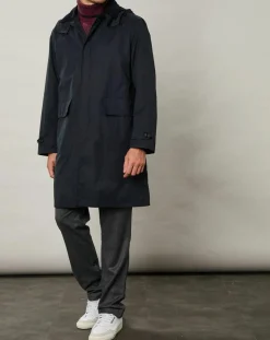 Parka Clarence bleu noir