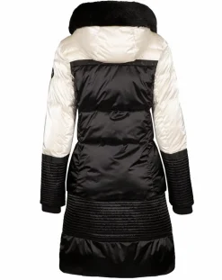 Parka Coralie Ff noir/crème
