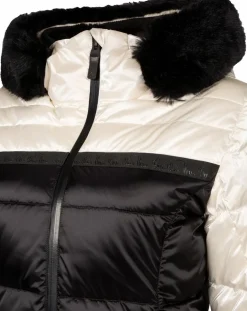 Parka Coralie Ff noir/crème