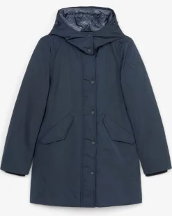 Parka courte et cintrée Thermore bleu marine