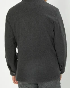 Parka de ville en Laine mélangée Velo grise