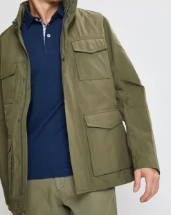 Parka en Nylon kaki