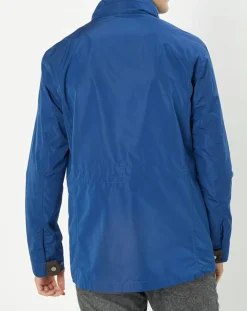 Parka légère bleue
