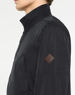 Parka Saharienne droite bleu marine