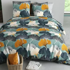 Parure de Couette 3pcs Gink 100% Coton 57fils gink