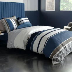 Parure Housse de Couette 3pcs 100%coton 57fils belize