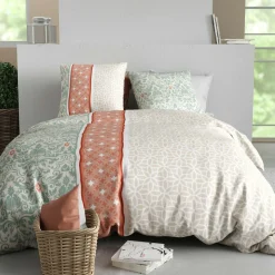 Parure Housse de Couette 3pcs 100% Coton 57fils prana