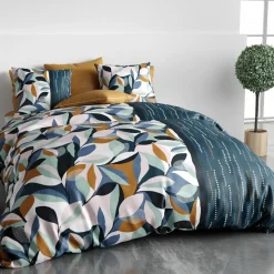 Parure housse de couette Floris multicolore