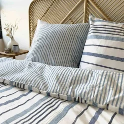 Parure housse de couette Calanque blanche