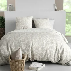 Parure Housse de Couette beige