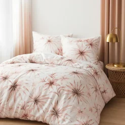 Parure housse de couette 100% Percale de Coton blanche