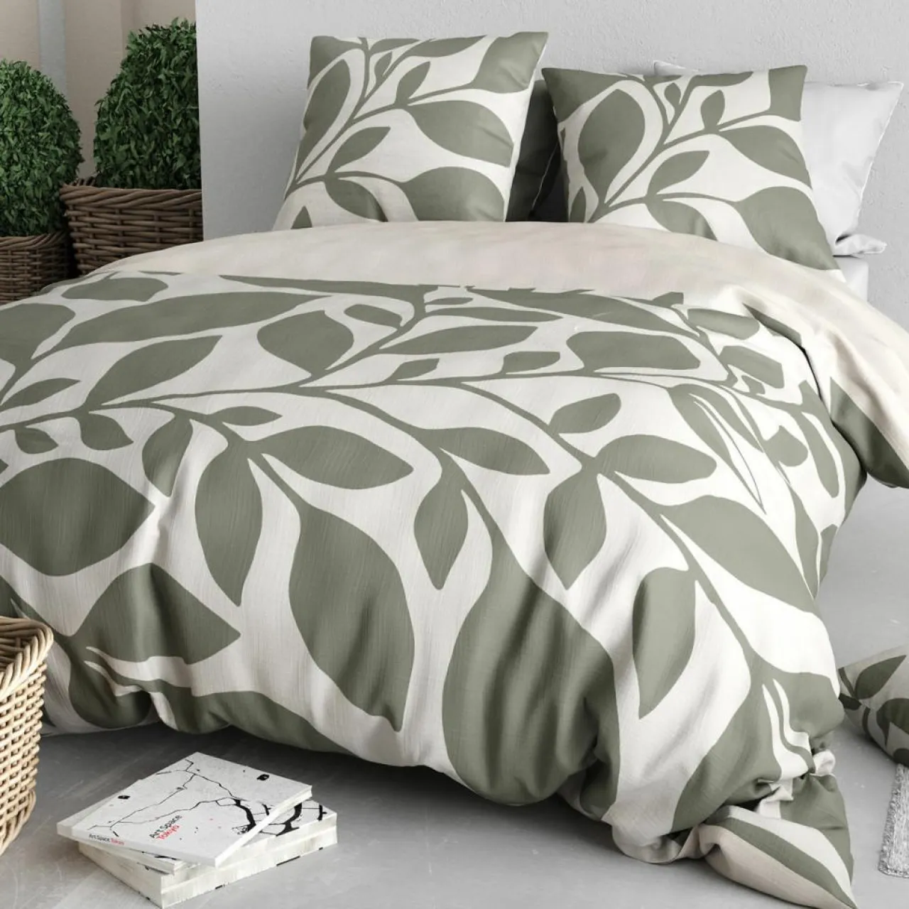 Parure Housse de Couette grise