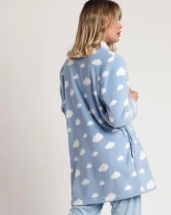 Peignoir It's Time to Sleep bleu