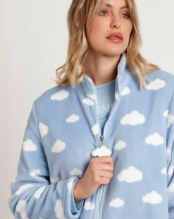 Peignoir It's Time to Sleep bleu