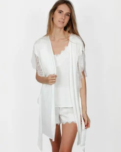 Peignoir Soft blanc