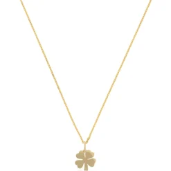 Pendentif enfant Trèfle or jaune