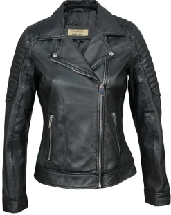 Perfecto en Cuir Brithney noir