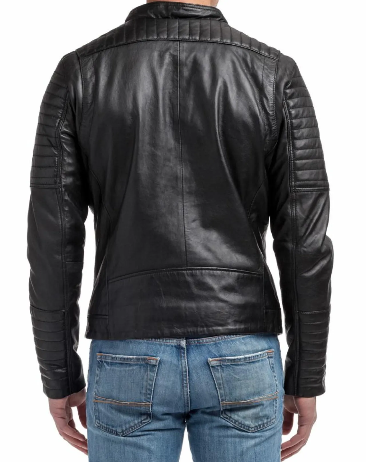 Perfecto en Cuir Eido noir