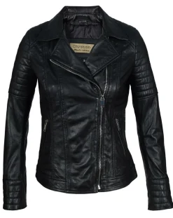 Perfecto en Cuir Jessy noir