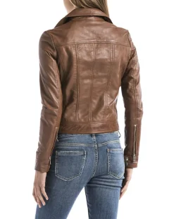 Perfecto en Cuir Loire cognac