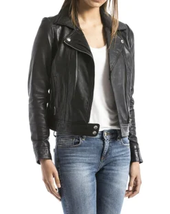 Perfecto en Cuir Loire noir