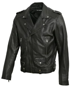 Perfecto en Cuir Tom noir