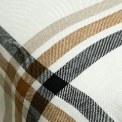 Plaid 100% Lin Paros tabac - 135x190 cm