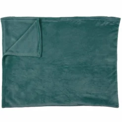 Plaid Flanelle bleu - 125x250 cm