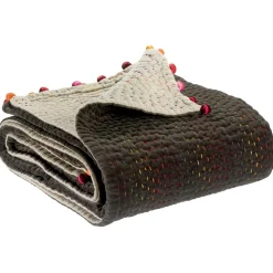 Plaid Gastounet cacao