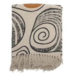 Plaid Giano nature - L.160xW.130 cm